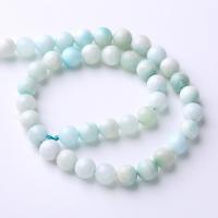 Single Gemstone Beads, Hemimorphite, Round, DIY light blue Approx 38 cm 