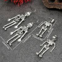 Zinc Alloy Earring Set, plated, Halloween Design & 2 pieces & for woman 