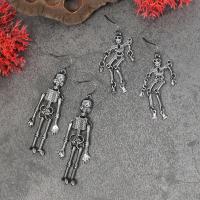 Zinc Alloy Earring Set, plated, Halloween Design & 2 pieces & for woman 