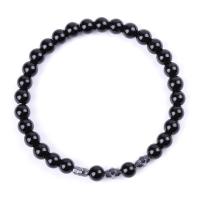 Gemstone Bracelets, Black Agate, fashion jewelry & Unisex 