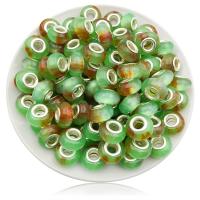 European Harz Perlen, Multifunktions & DIY, keine, Bead size:8x13mm,5mm, ca. 100PCs/Menge, verkauft von Menge