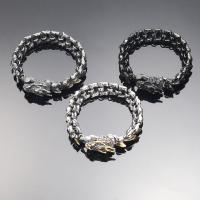 Titan Edelstahl Armband / Armreif, Titanstahl, plattiert, Modeschmuck & für den Menschen, keine, 16mm, Länge:ca. 8.66 ZollInch, verkauft von PC