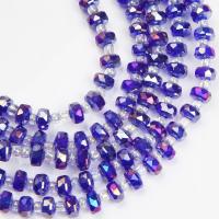 Perles de verre de miracle, rondelle, DIY & facettes, plus de couleurs à choisir Environ Vendu par brin