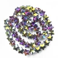 Miracle Glass Beads, Star, DIY 13.5mm 