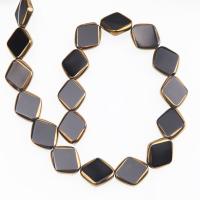 Translucent Glass Beads, Rhombus, DIY Approx 