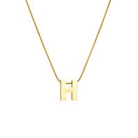 Cubic Zircon Micro Pave Brass Necklace, with 304 Stainless Steel, with 5CM extender chain, Vacuum Ion Plating, micro pave cubic zirconia & for woman Approx 40 cm 