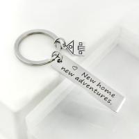 304 Stainless Steel Key Clasp, fashion jewelry Ring mm 