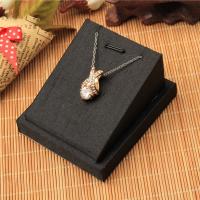 Leather Necklace Display, PU Leather, portable & durable [