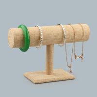 La exhibición de la pulsera de cáñamo, Lino, Portátil & Sostenible, más colores para la opción, Vendido por UD
