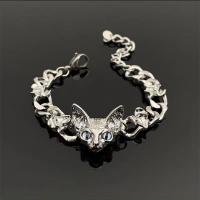 Titanium Steel Bracelet & Bangle, with 5cm extender chain, fashion jewelry & for woman, original color Approx 18 cm 