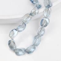 Translucent Glass Beads, irregular, DIY 