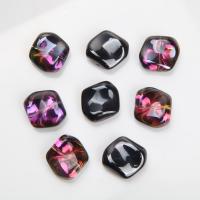 Miracle Glass Beads, Square, DIY 17mm 