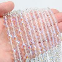 Perles de verre translucide, Rond, DIY & normes différentes pour le choix, plus de couleurs à choisir, Vendu par brin