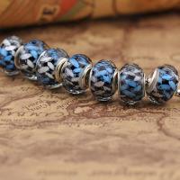 European Harz Perlen, DIY & verschiedene Muster für Wahl, 6x14mm, ca. 10PCs/Tasche, verkauft von Tasche