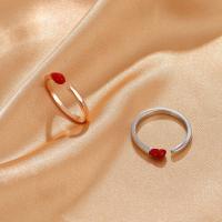 Палец кольцо-латунь, Латунь, Другое покрытие, ювелирные изделия моды & Женский, Много цветов для выбора, внутренний диаметр:Приблизительно 16mm, продается PC