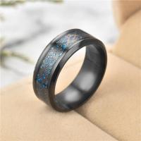Titanium Steel Finger Ring, fashion jewelry & Unisex 