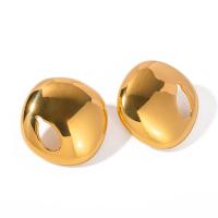 Stainless Steel Stud Earring, 304 Stainless Steel, Vacuum Ion Plating, fashion jewelry & for woman [