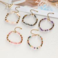 Resin Bracelets, with 304 Stainless Steel, with 2inch extender chain, fashion jewelry & for woman Approx 6.7 Inch 