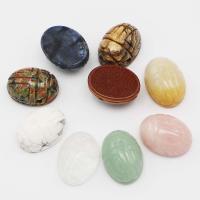 Mixed Gemstone Beads, Natural Stone, Oval, DIY 