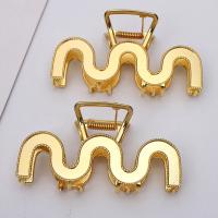 Hair Claw Clips, Zinc Alloy, plated, for woman & enamel 