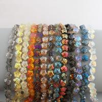 Sterne Kristall Perlen
, DIY, mehrere Farben vorhanden, 580x15x9mm, 580PCs/Strang, verkauft von Strang