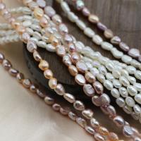 Perlas Keishi Cultivadas de Agua Dulce, Perlas cultivadas de agua dulce, Bricolaje, más colores para la opción, Pearls diameter about 3-4 mm, longitud:aproximado 37 cm, Vendido por Sarta[