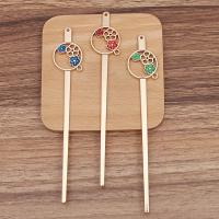 Hair Stick Findings, Zinc Alloy, plated, DIY & for woman [