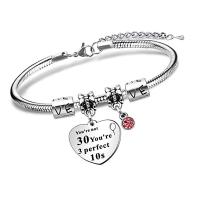 Stainless Steel Charm Bracelet, 304 Stainless Steel, with 5cm extender chain, Adjustable & fashion jewelry Approx 20 cm [