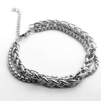 Titanium Steel Bracelet & Bangle, fashion jewelry 