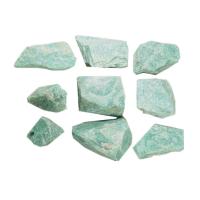 Décoration de pierre perles, Amazonite, pepite, bleu ciel, Length about 30-100mm, Vendu par kg