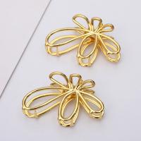 Hair Claw Clips, Zinc Alloy, Flower, plated, Korean style & for woman & hollow [