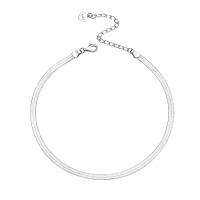 Fashion Jewelry Anklet, 925 Sterling Silver, Adjustable 