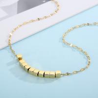 Stainless Steel Jewelry Necklace, 304 Stainless Steel, with 5cm extender chain, plated, fashion jewelry & for woman, gold Approx 40 cm [
