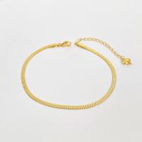 Stainless Steel Anklets Jewelry, 304 Stainless Steel, with 3cm extender chain, fashion jewelry Approx 20 cm 