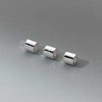Sterling Silver Spacer Beads, 925 Sterling Silver, Antique finish, DIY, platinum color, Diameter 5.5* Height 5.5mm Approx 2.5mm 