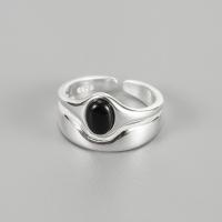 Стерлингового серебра кольцо, 925 пробы, Регулируемый & ювелирные изделия моды & Женский, Ring .9mm, продается PC[