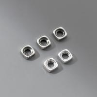 Sterling Silver Spacer Beads, 925 Sterling Silver, Antique finish, DIY Width 6 * thickness 2 mm Approx 3mm 