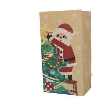 Weihnachtsgeschenkbeutel, Kraftpapier, Weihnachts-Design & verschiedene Stile für Wahl, verkauft von PC
