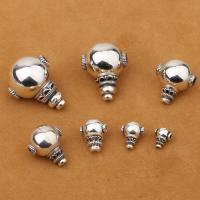 3 Holes Guru Beads, 925 Sterling Silver, vintage & DIY [