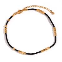 Stainless Steel Chain Bracelets, 316L Stainless Steel, with 5cm extender chain, 18K gold plated, fashion jewelry & for woman Approx 22 cm 