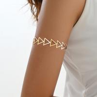Iron Arm Bangle, Triangle, plated, for woman & hollow Approx 80 cm [