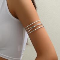 Iron Arm Bangle, plated, cross & for woman Approx 75 cm 