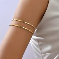 Iron Arm Bangle, plated, Adjustable & for woman Approx 75 cm [