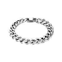 Titanium Steel Bracelet & Bangle, bracelet & necklace, polished, fashion jewelry & for man 