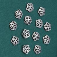 Sterling Silver Bead Caps, 925 Sterling Silver, Antique finish, DIY original color 