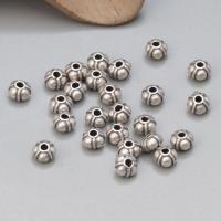 Sterling Silver Spacer Beads, 925 Sterling Silver, Antique finish, DIY, original color 