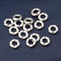 Sterling Silber Linking Ring, 925 Sterling Silber, Antikes Finish, DIY, originale Farbe, 7x2mm, verkauft von PC