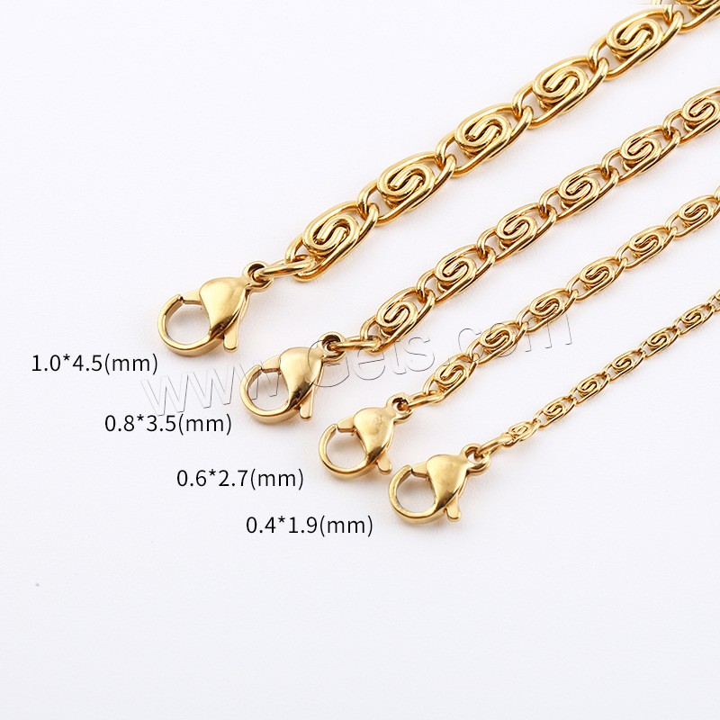 Stainless Steel Chain Necklace 304 Stainless Steel fashion jewelry DIY ...