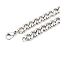 Titan Stahl Kette Halskette, Titanstahl, Modeschmuck & DIY & verschiedene Größen vorhanden & für den Menschen, keine, verkauft von PC