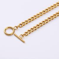 Titan Stahl Kette Halskette, Titanstahl, Modeschmuck & DIY & für den Menschen, keine, Länge:40 cm, verkauft von PC